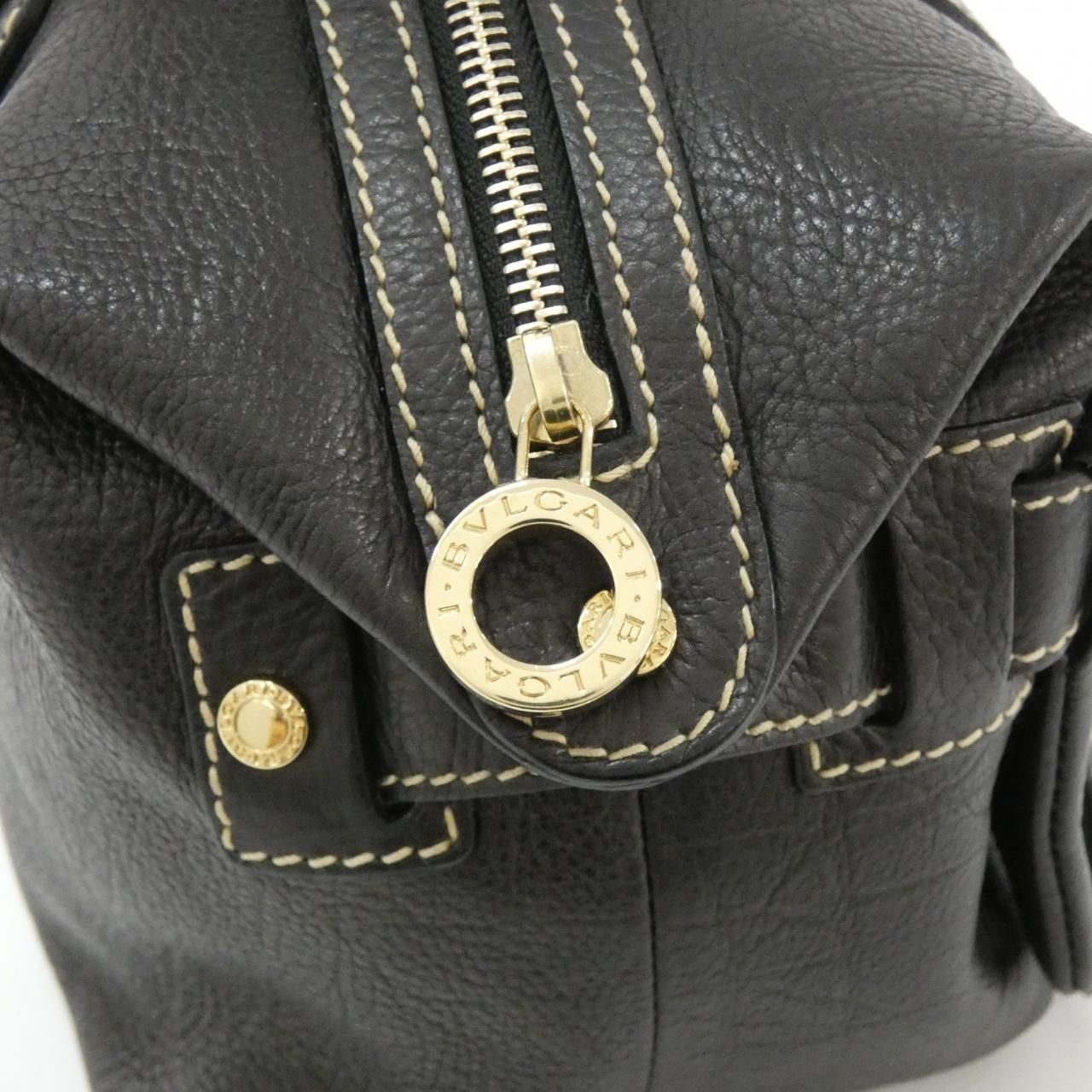 Bvlgari Vintage Bag Handbag Black — view 4