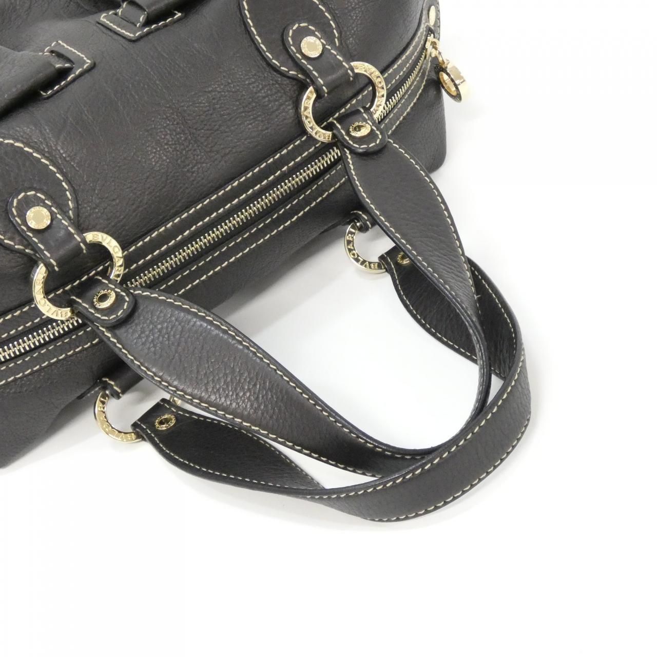 Bvlgari Vintage Bag Handbag Black — view 5