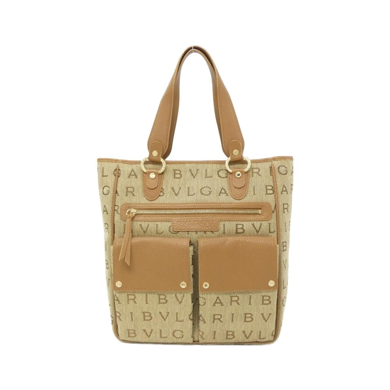 Bvlgari Vintage Bag Handbag Beige