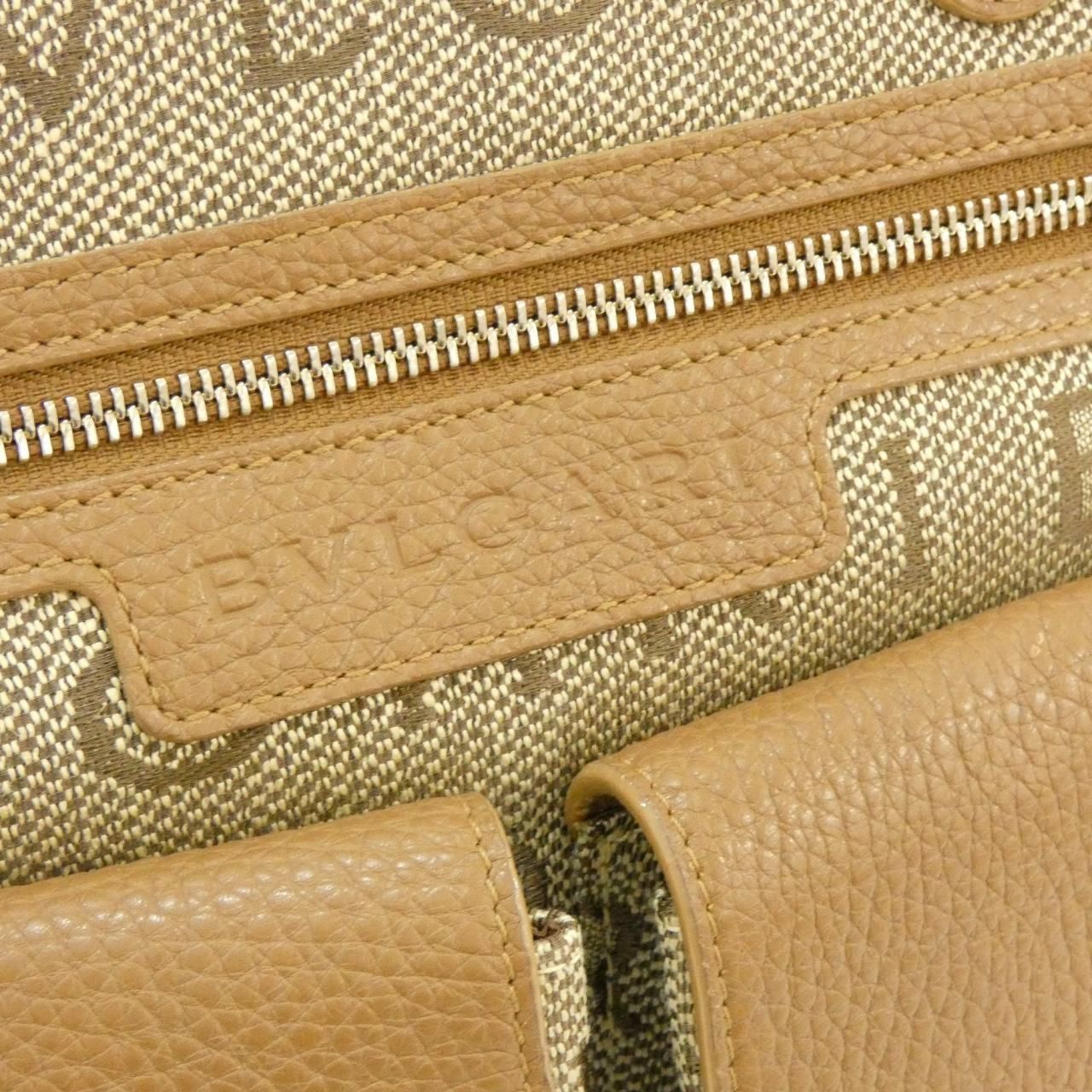 Bvlgari Vintage Bag Handbag Beige — view 6