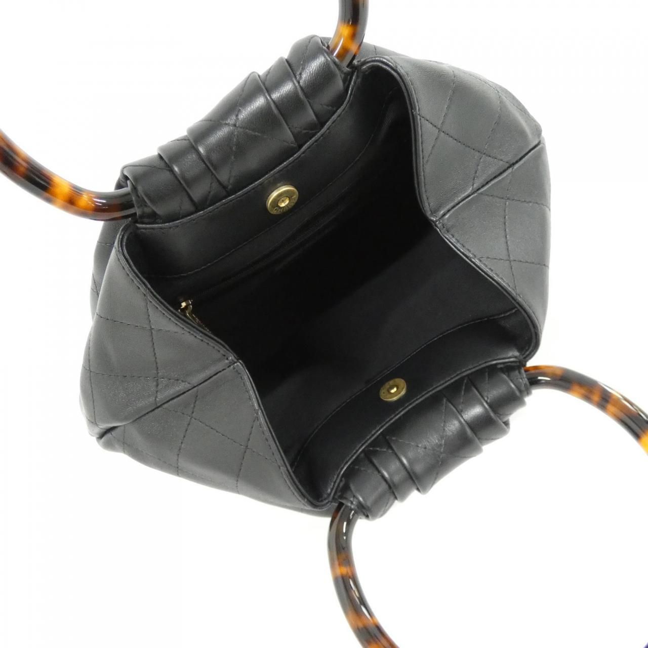 Chanel Bag Handbag Black — view 8
