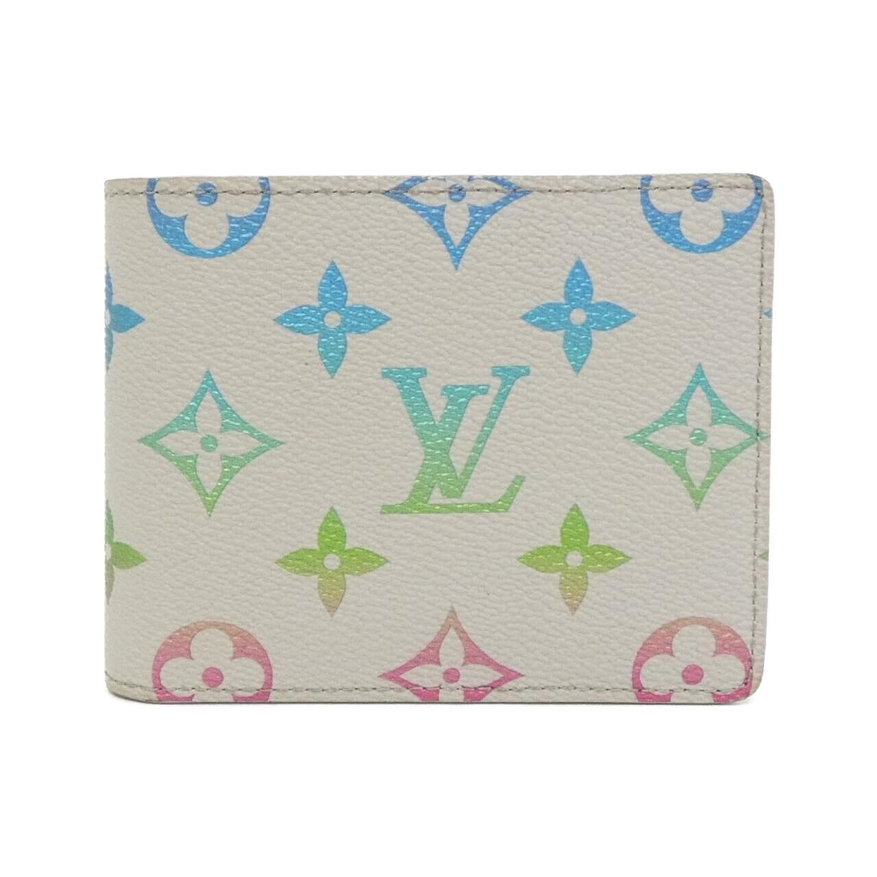 Louis Vuitton Monogram Iridescent Portefeuille Calf Billfold Wallet