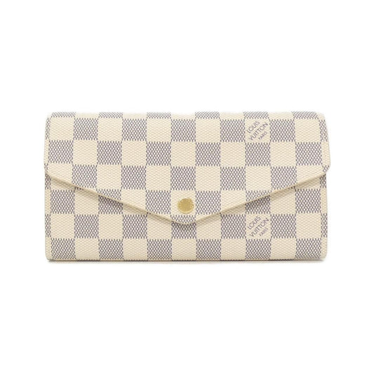 Louis Vuitton Damier Azur Portefeuille Sarah Wallet