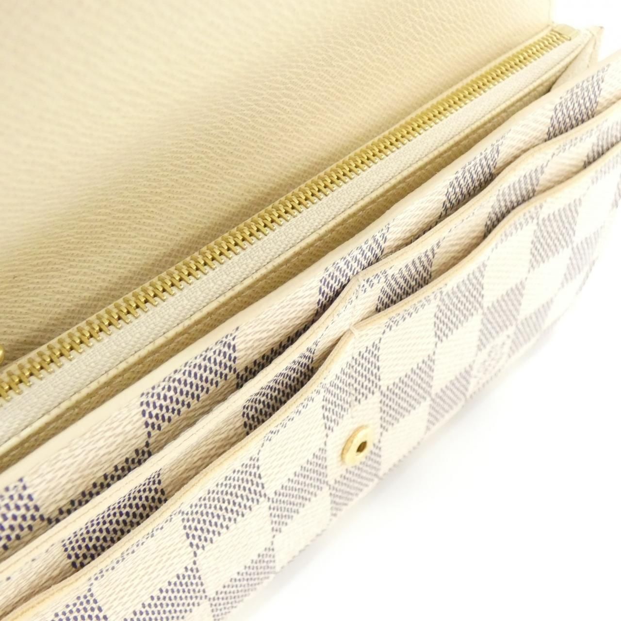 Louis Vuitton Damier Azur Portefeuille Sarah Wallet — view 7