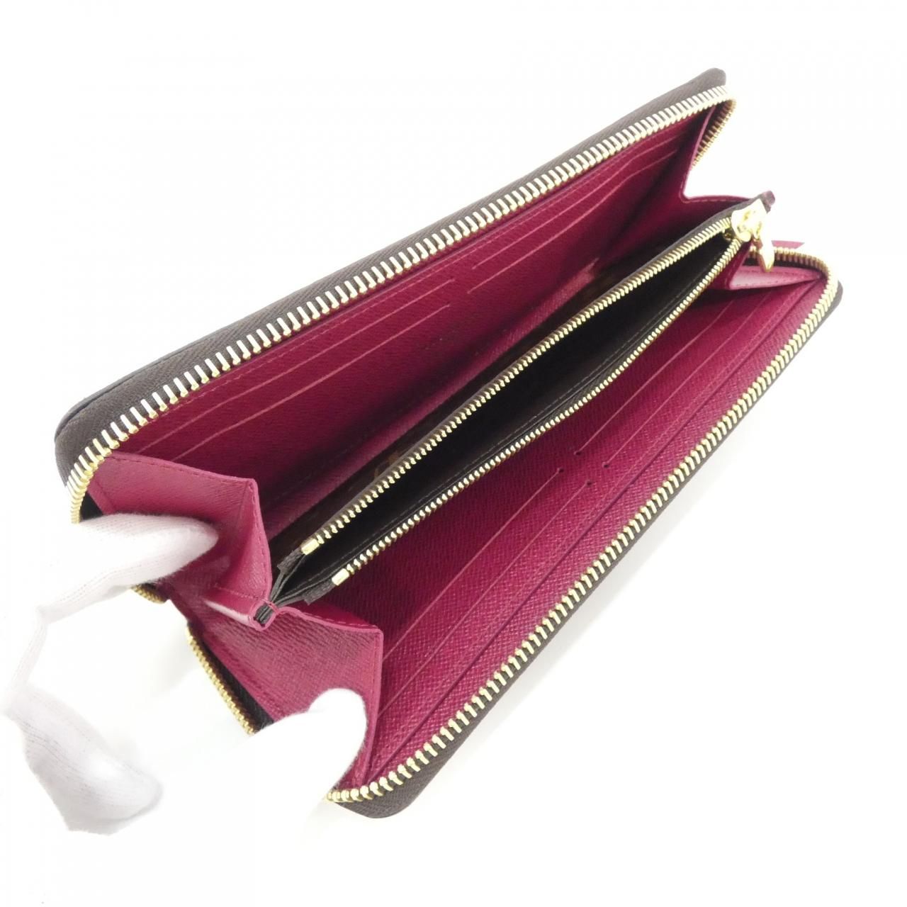 Louis Vuitton Monogram Portefeuille Clemence Wallet — view 5