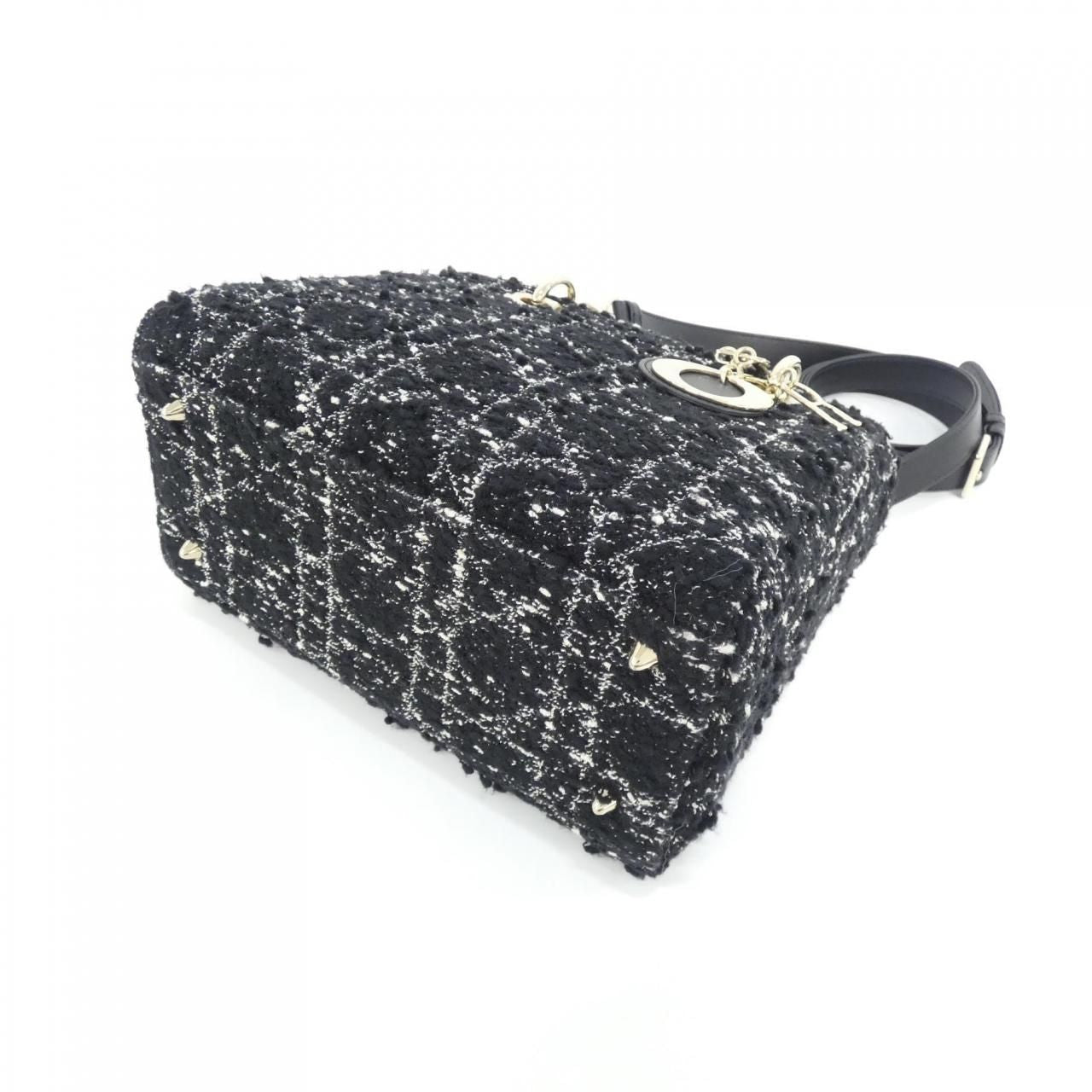 Dior Lady Bag Handbag Black — view 3