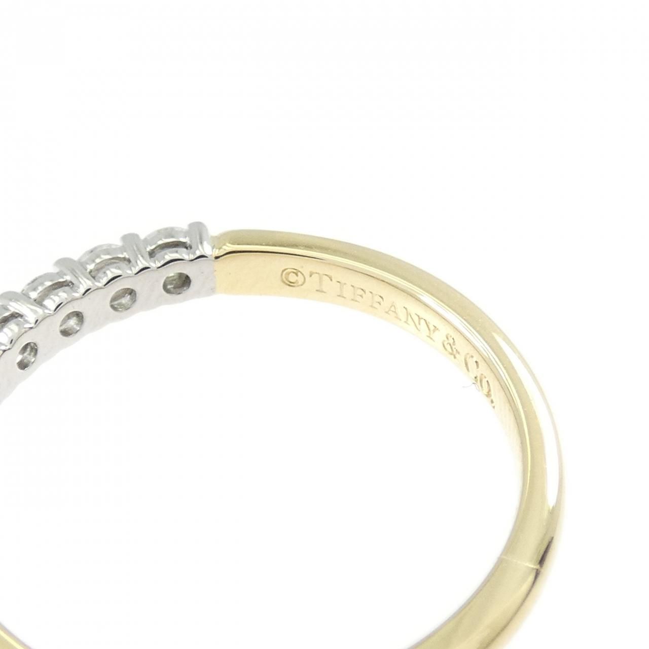 Tiffany & Co Half Circle Shade a Dos Prong Setting Ring — view 4