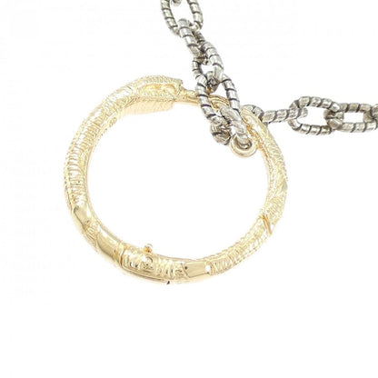 Gucci Gold Snake Necklace — view 3