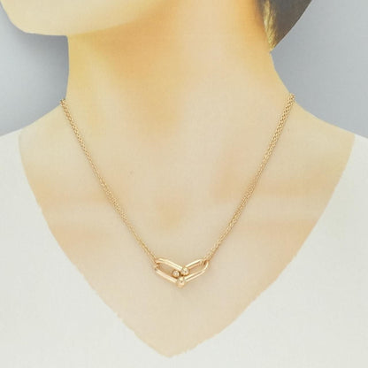Tiffany & Co Double Link Large Necklace — view 5