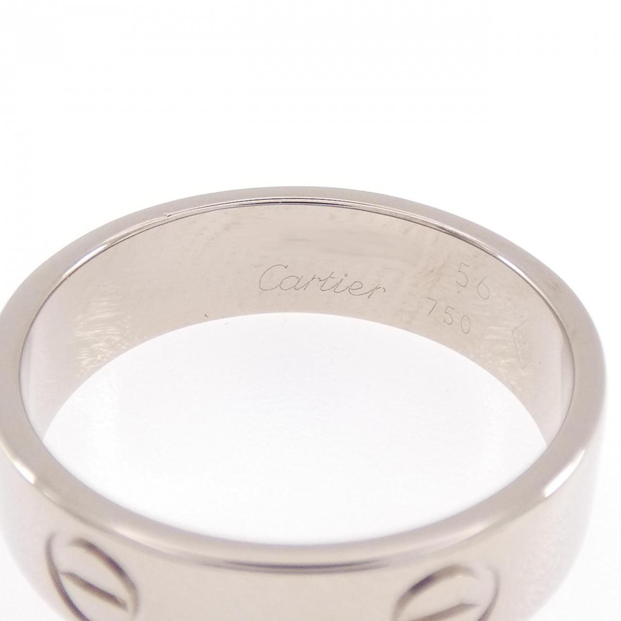 Cartier Love Ring White Gold — view 3