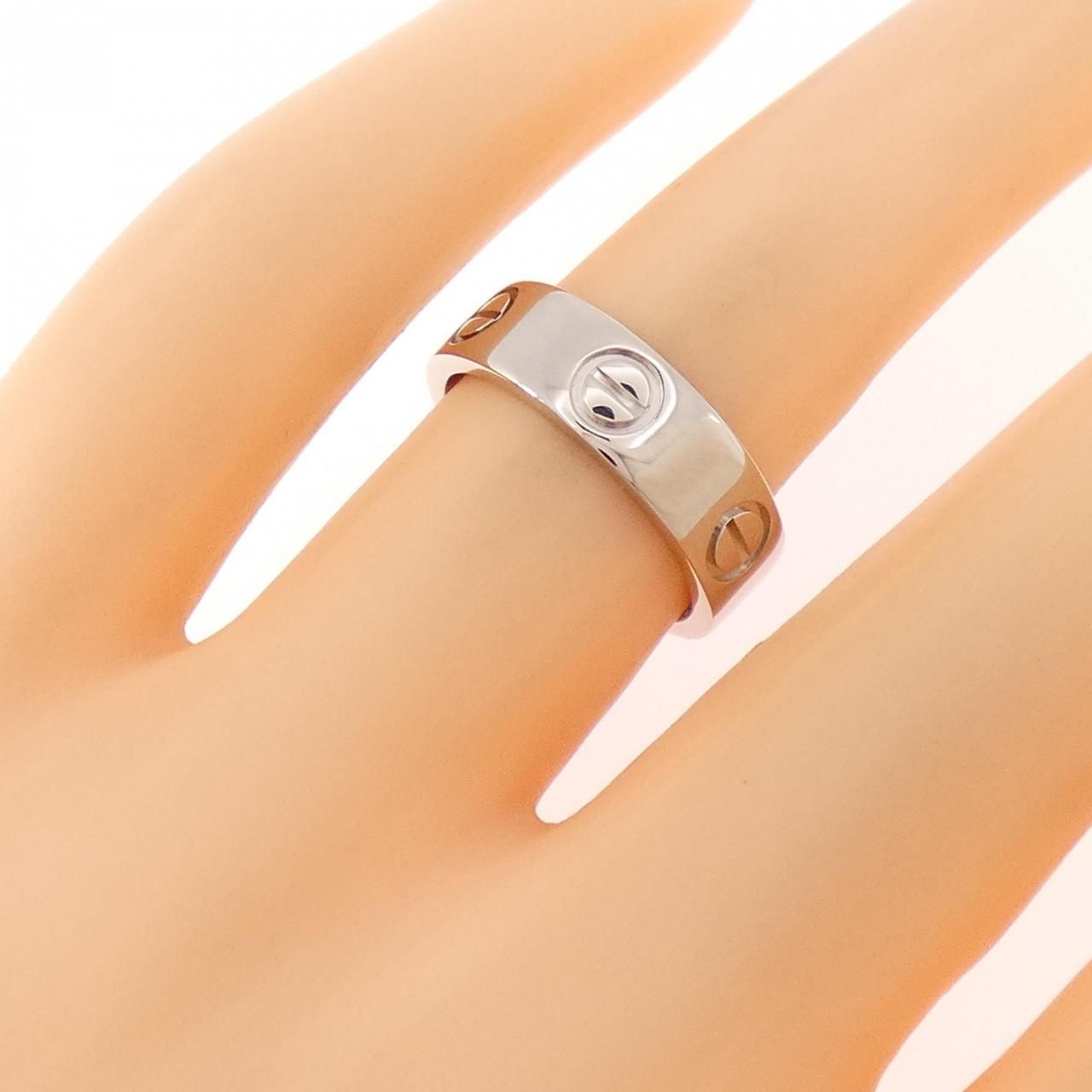 Cartier Love Ring White Gold — view 4