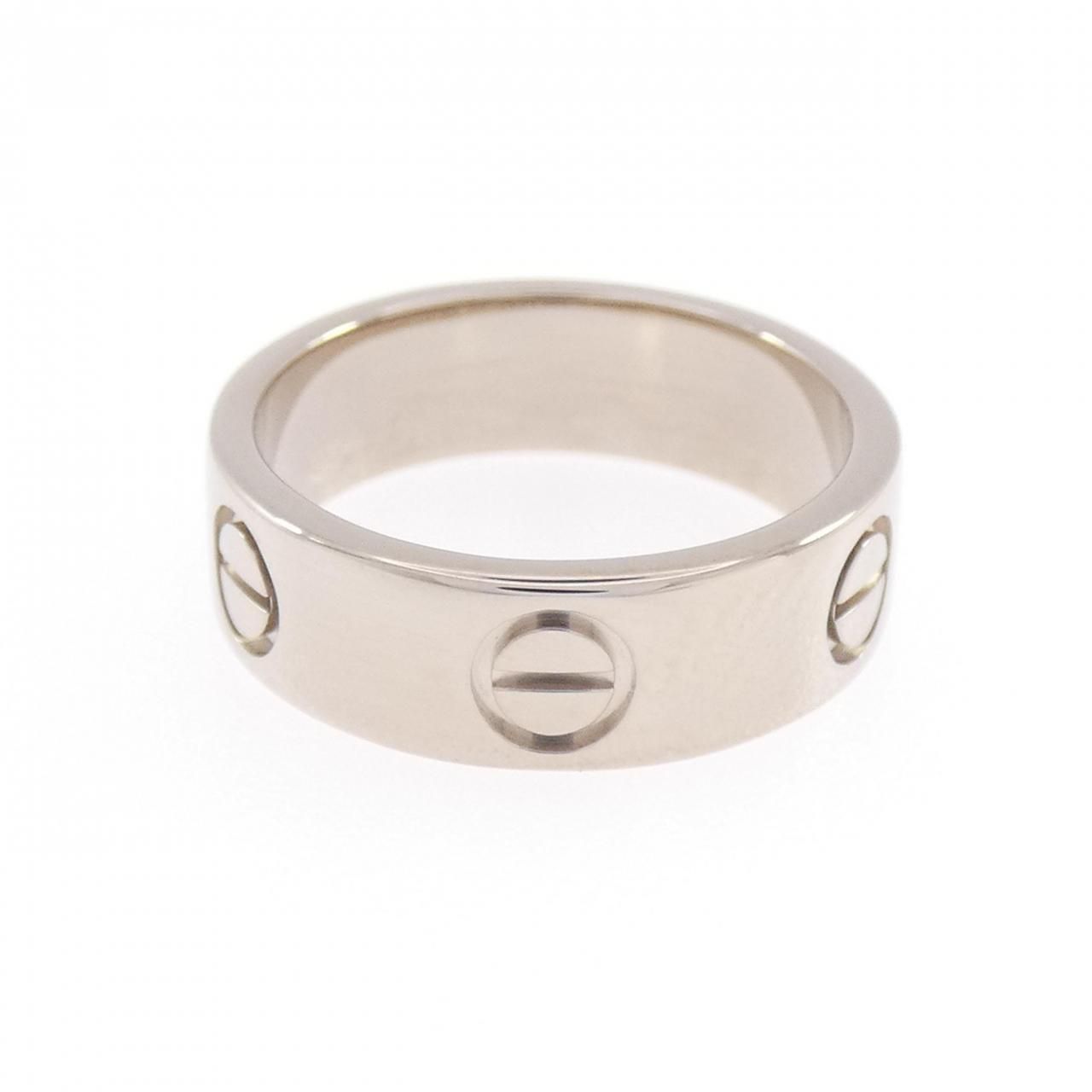 Cartier Love Ring White Gold — view 2