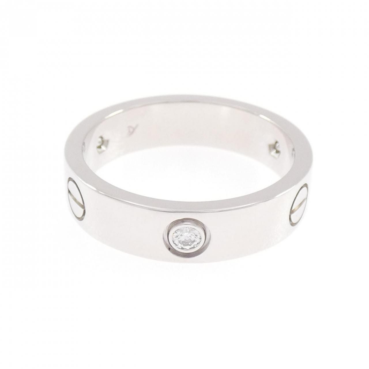 Cartier Love Half Diamond Ring — view 2