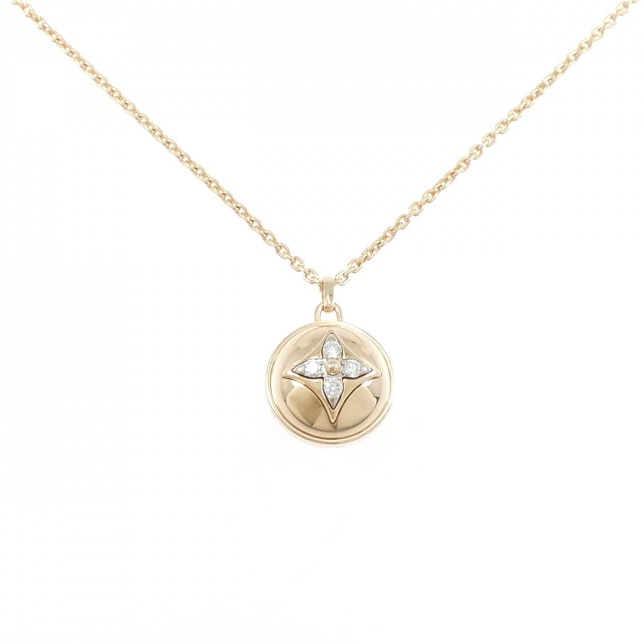 Louis Vuitton Pendentif PM B Blossom Necklace