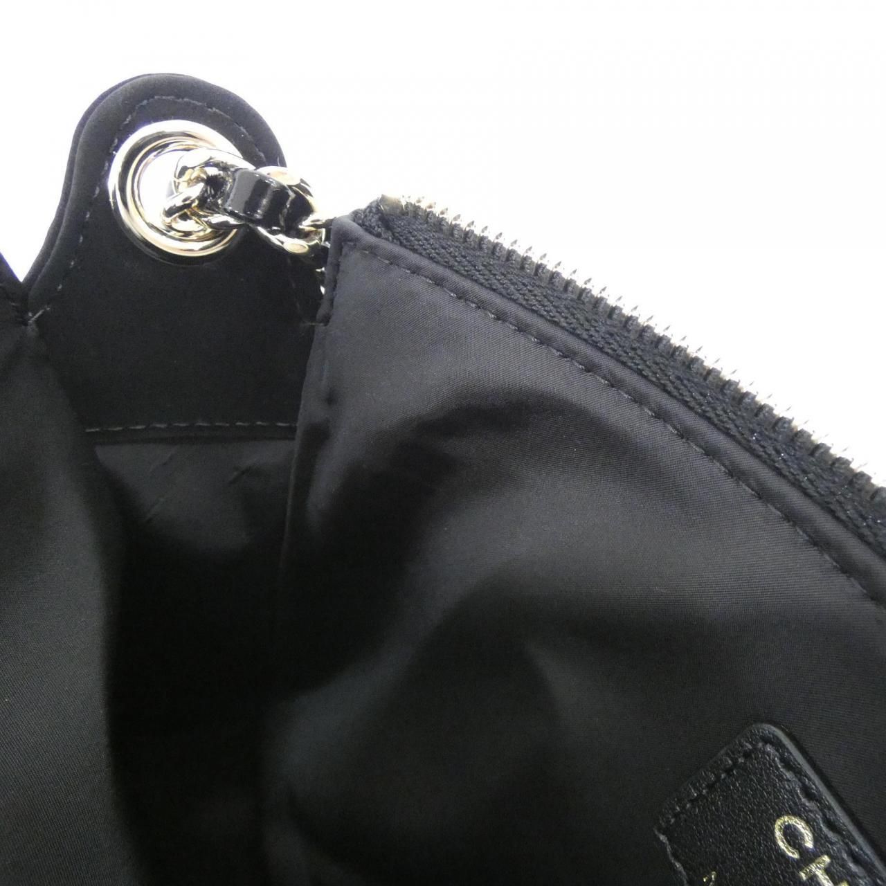 Chanel Chain Clutch Black — view 8