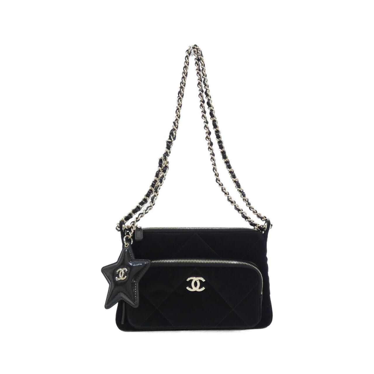 Chanel Chain Clutch Black