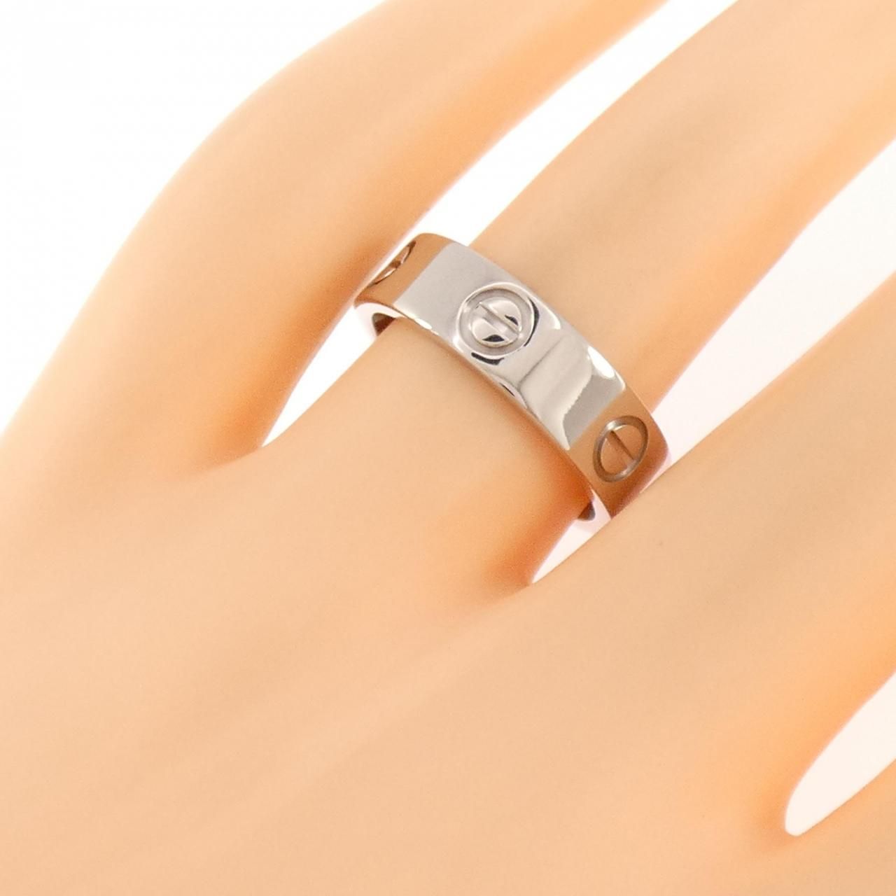 Cartier Love Ring White Gold — view 4
