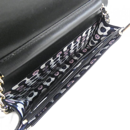 Chanel Chain Shoulder Bag Black — view 7