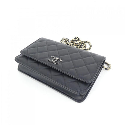 Chanel Chain Shoulder Bag Black — view 3