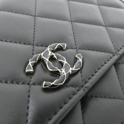 Chanel Chain Shoulder Bag Black — view 4