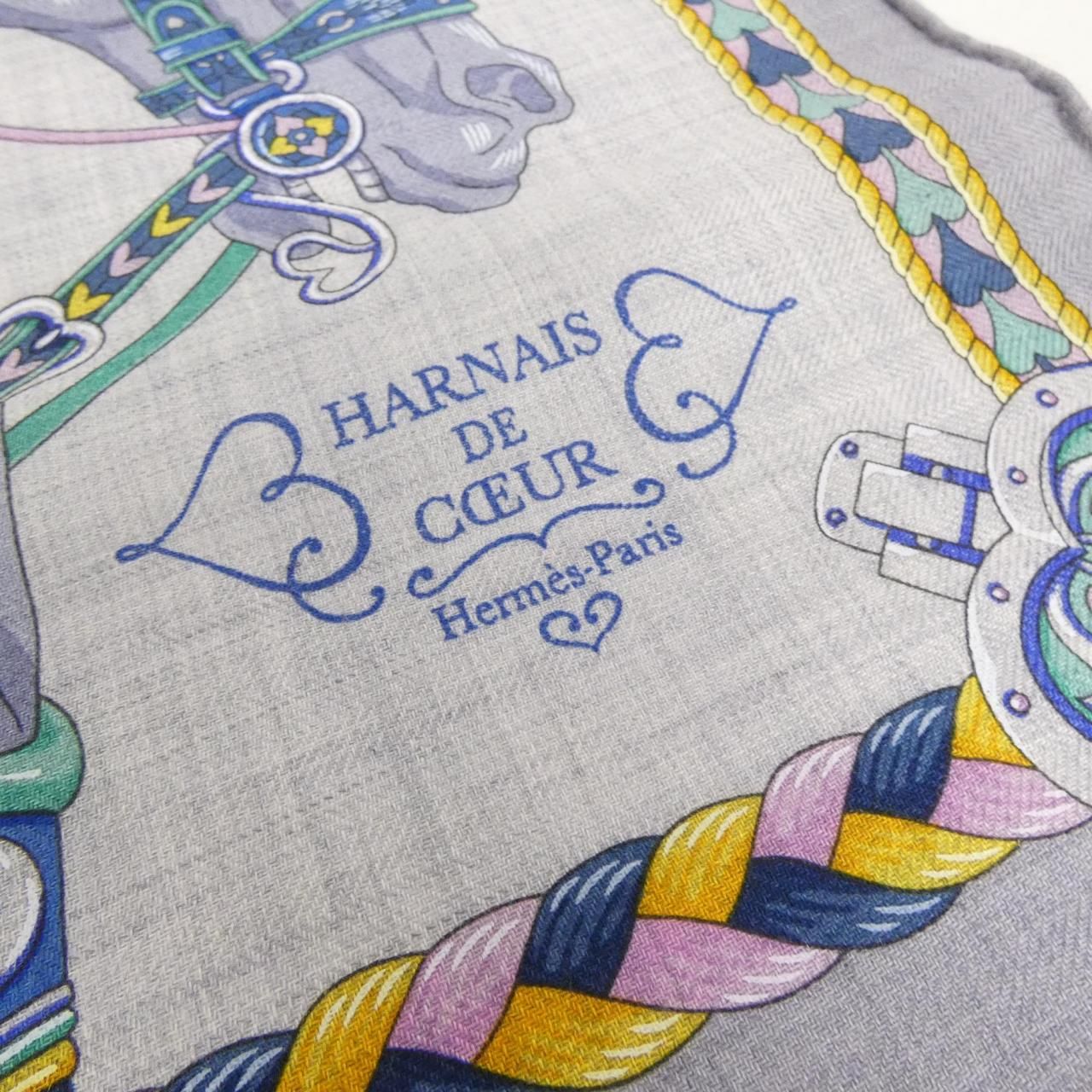 Hermes Gavroche Scarf Gray — view 2