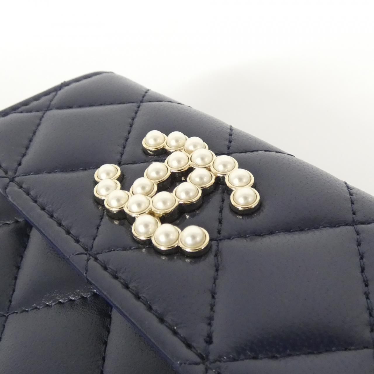 Chanel Wallet Navy — view 3
