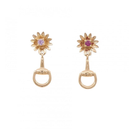 Gucci Ruby Earrings Gold