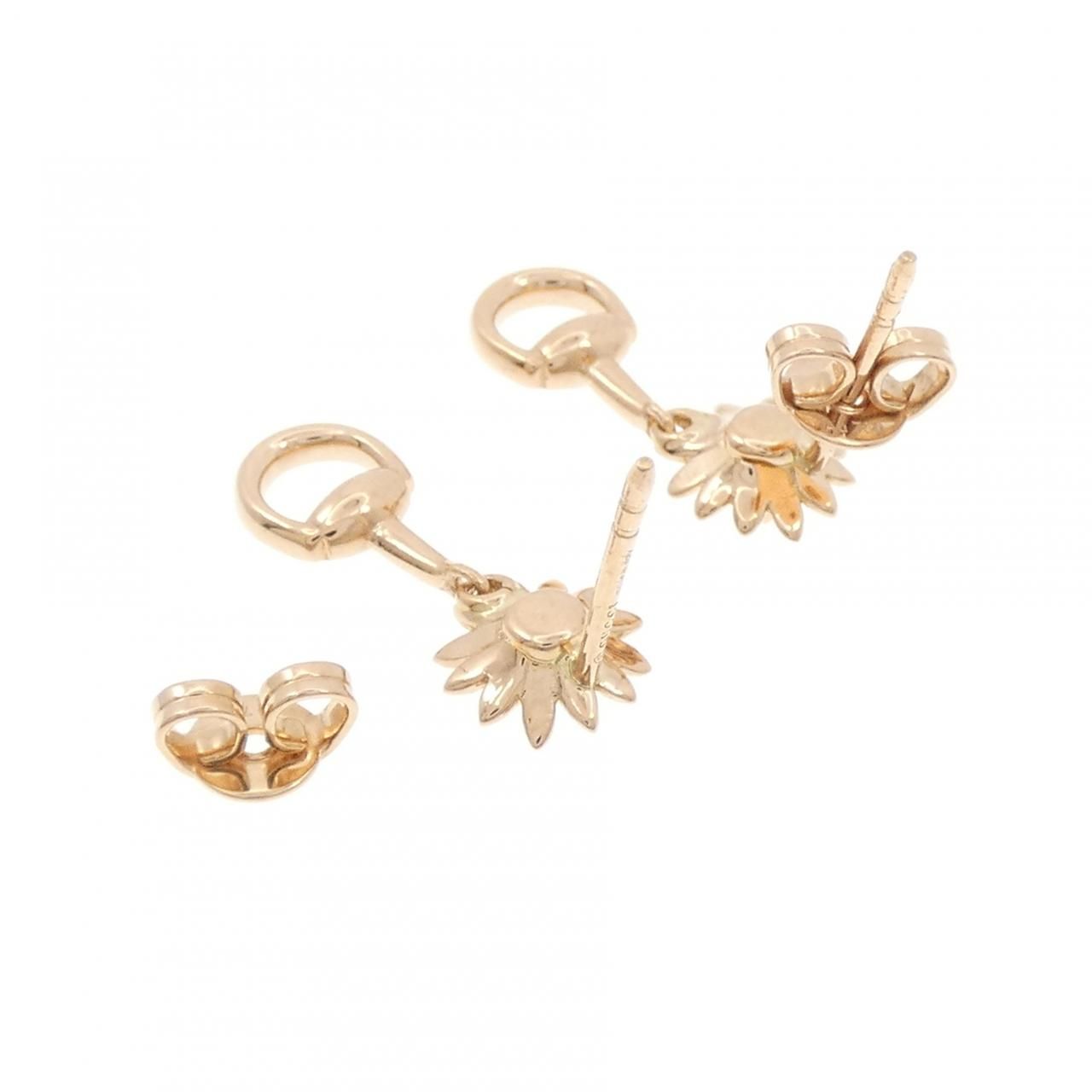 Gucci Ruby Earrings Gold — view 3