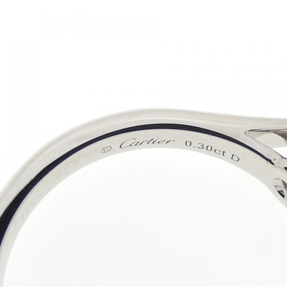 Cartier Solitaire Ring Silver — view 4