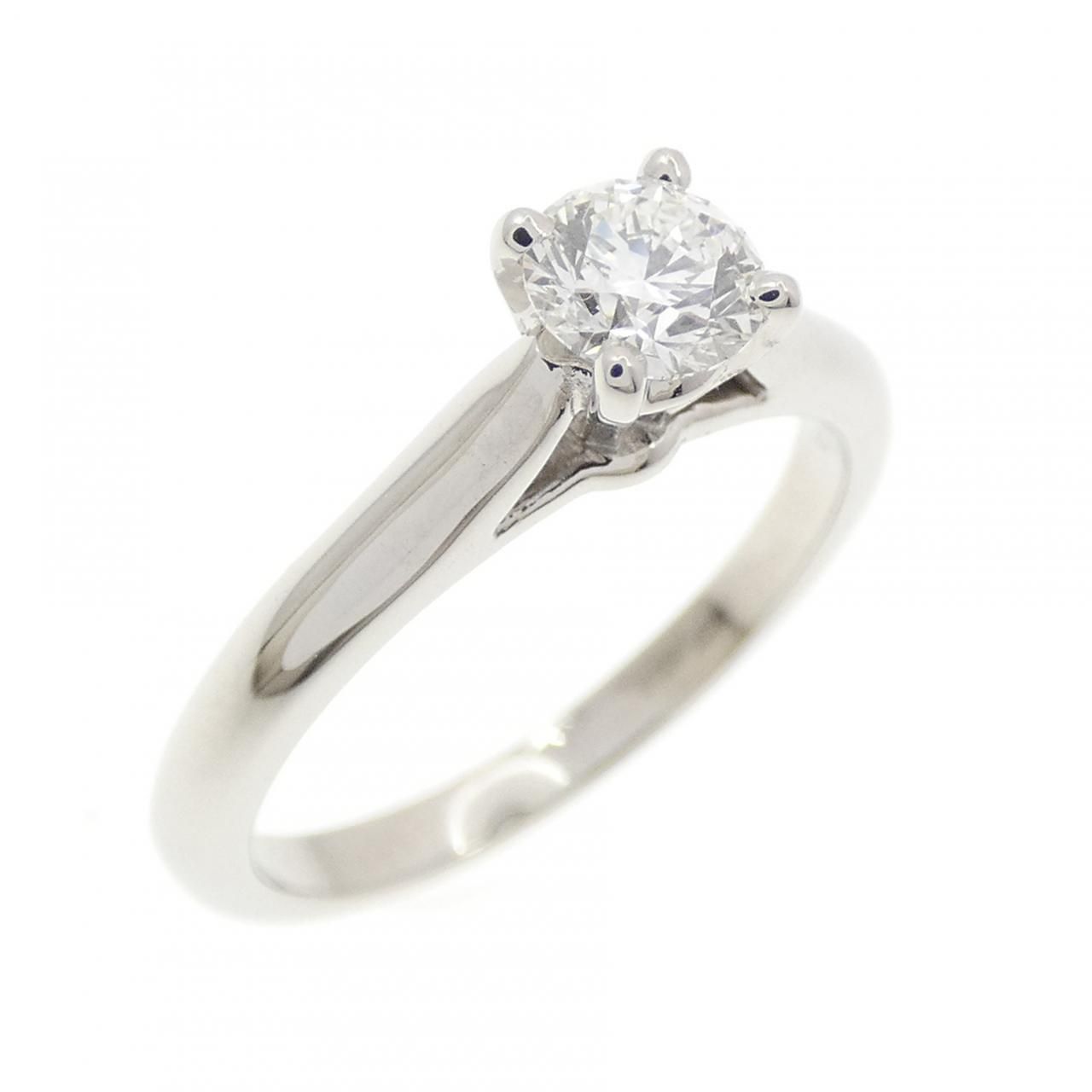 Cartier Solitaire Ring Silver