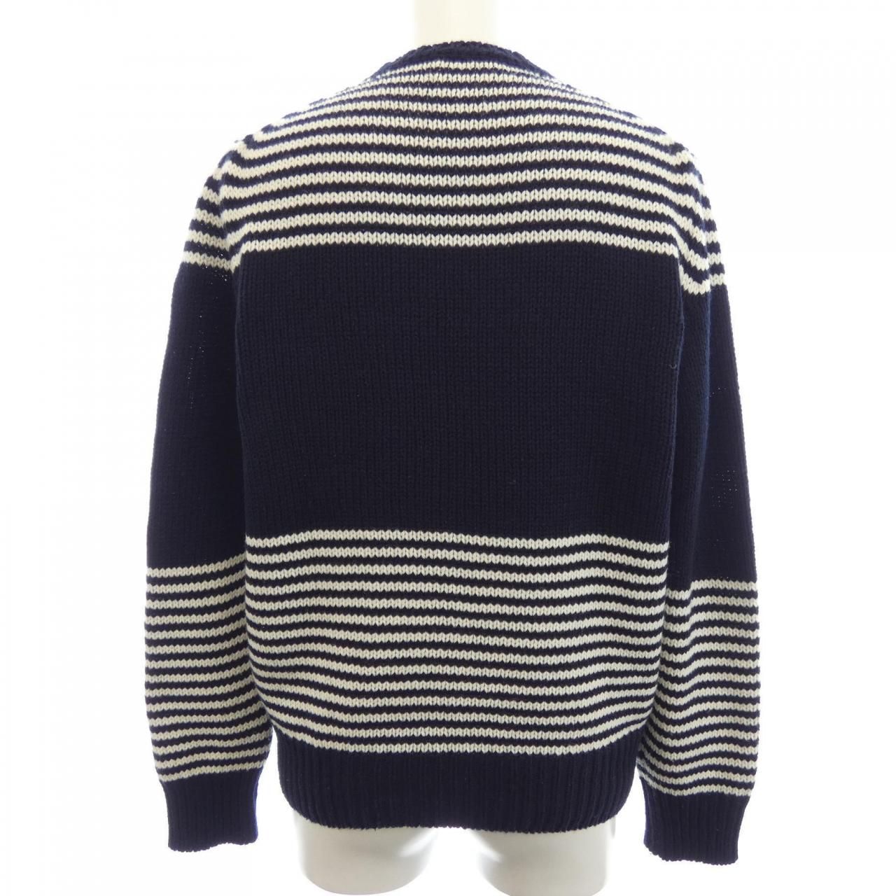 Moncler Knit Sweater Navy — view 2