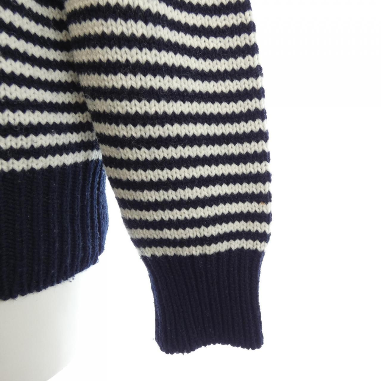 Moncler Knit Sweater Navy — view 6