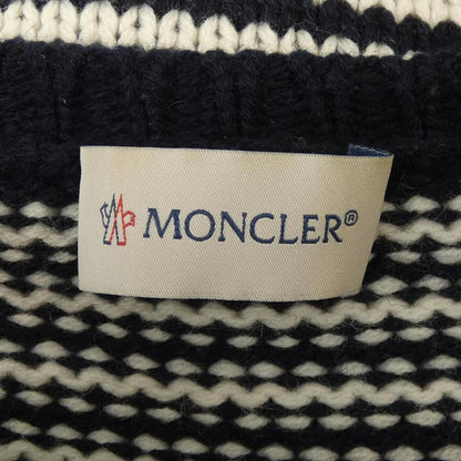 Moncler Knit Sweater Navy — view 4