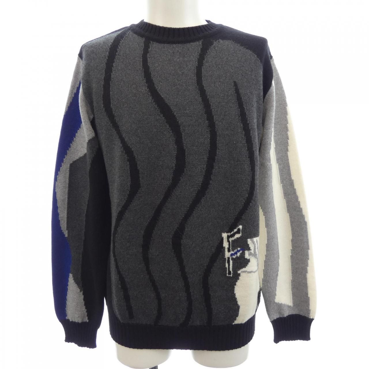 Fendi Knit Sweater Black
