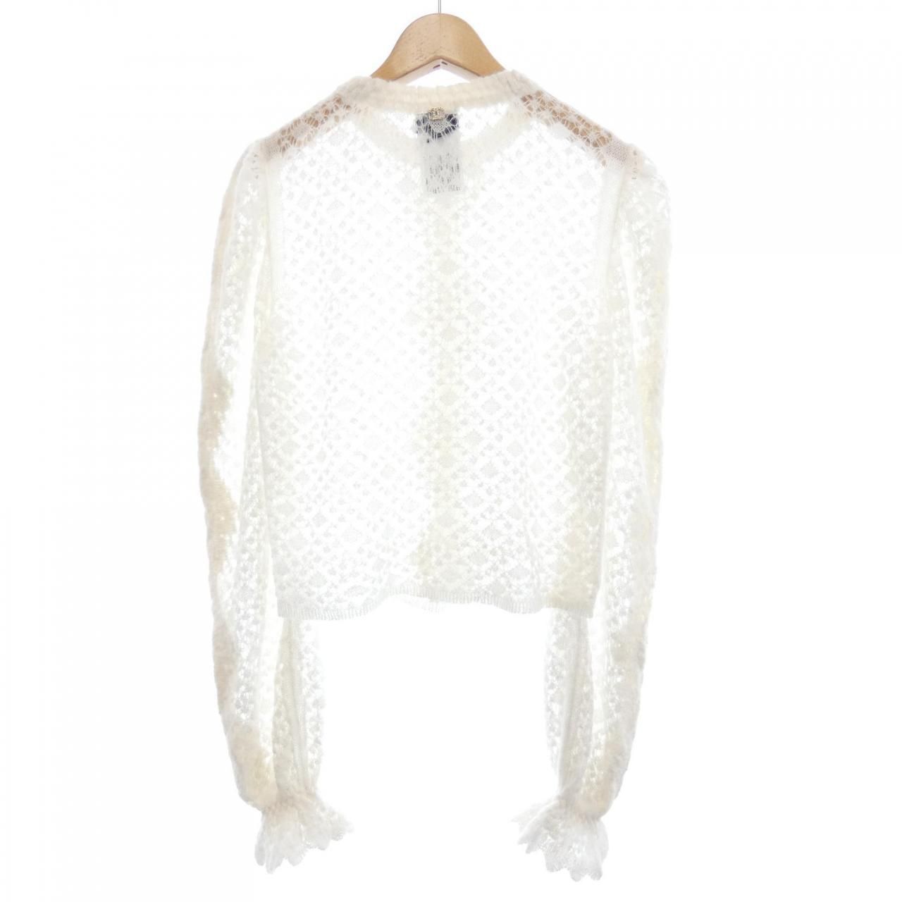 Chanel Knit Sweater White — view 2