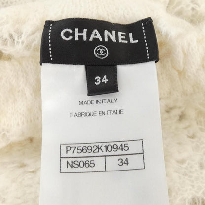 Chanel Knit Sweater White — view 4