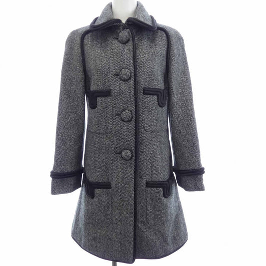 Chanel Coat Gray