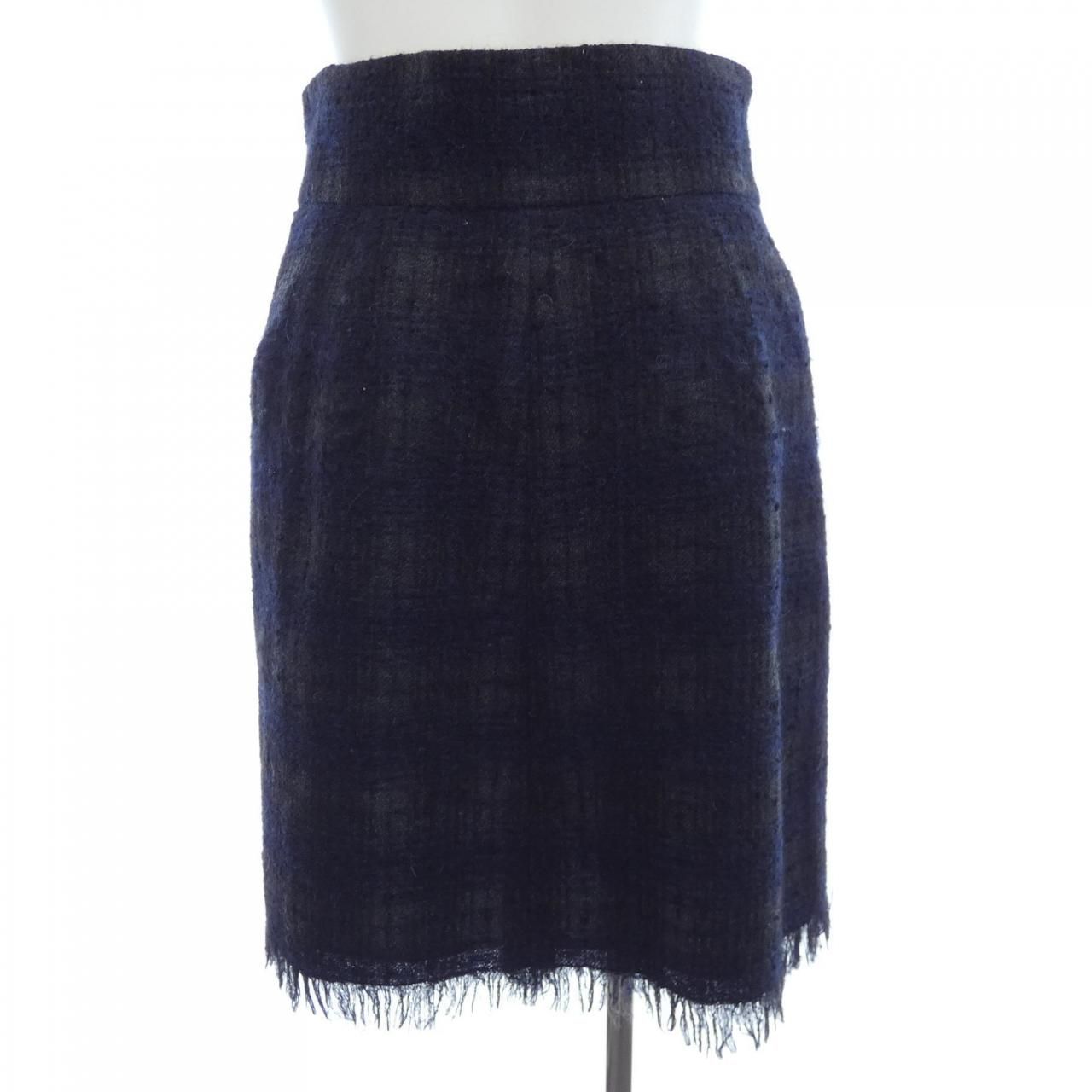 Chanel Skirt Gray — view 2