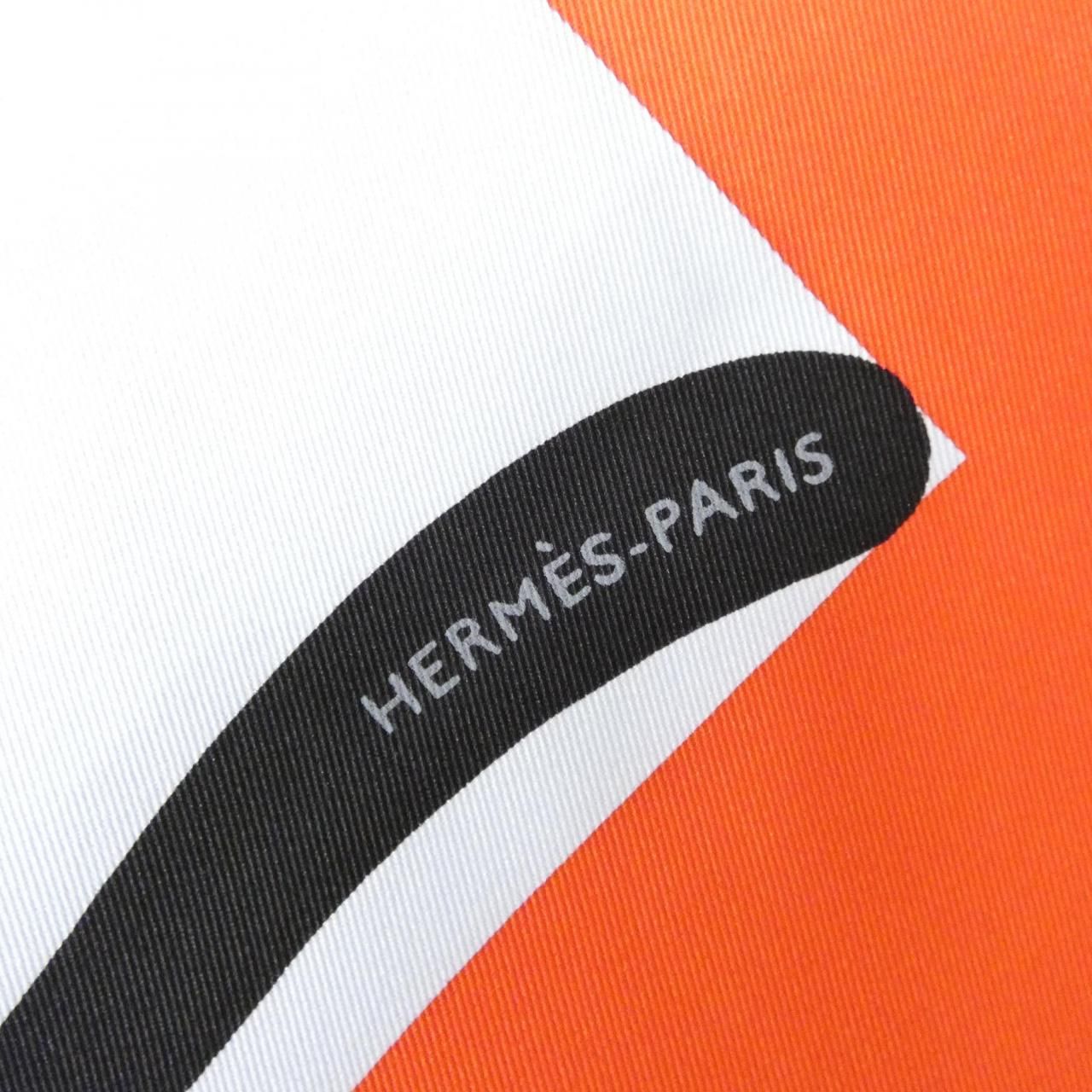 Hermes Carre Scarf Brown — view 2