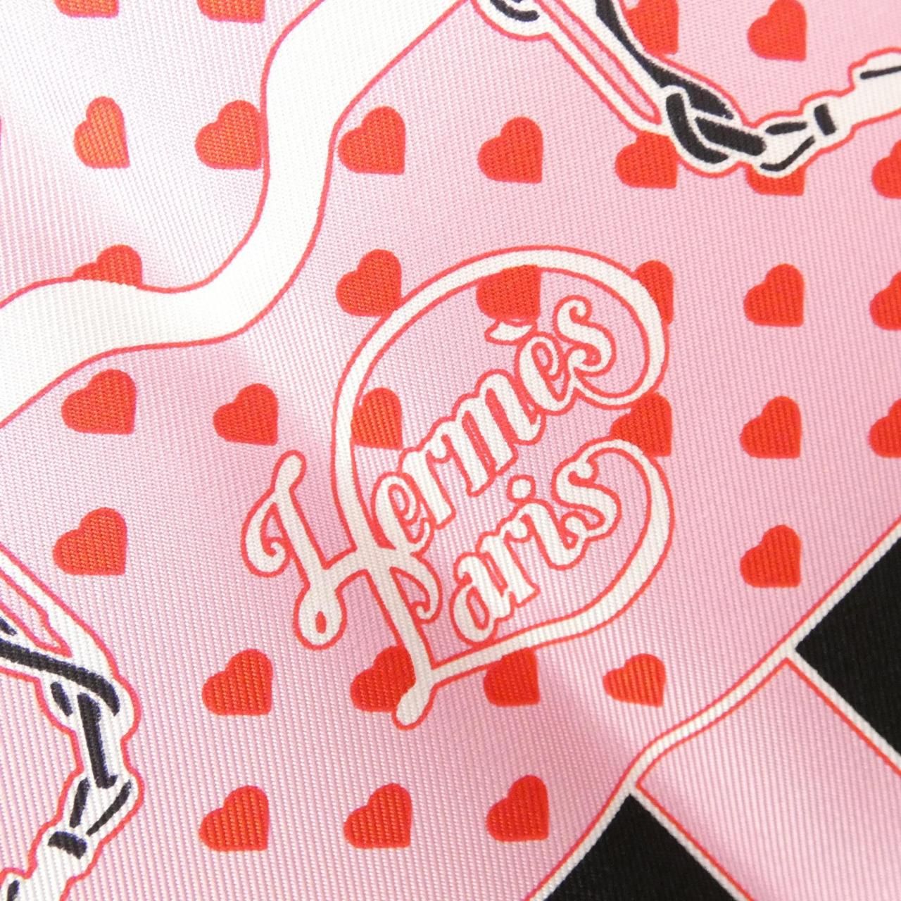 Hermes Carre Scarf Pink — view 2