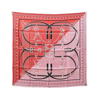 Hermes Carre Scarf Pink