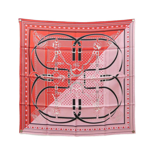 Hermes Carre Scarf Pink
