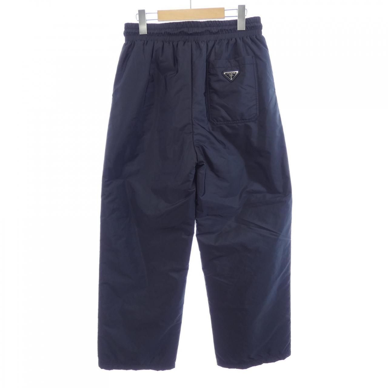 Prada Triangle Logo Pants — view 2