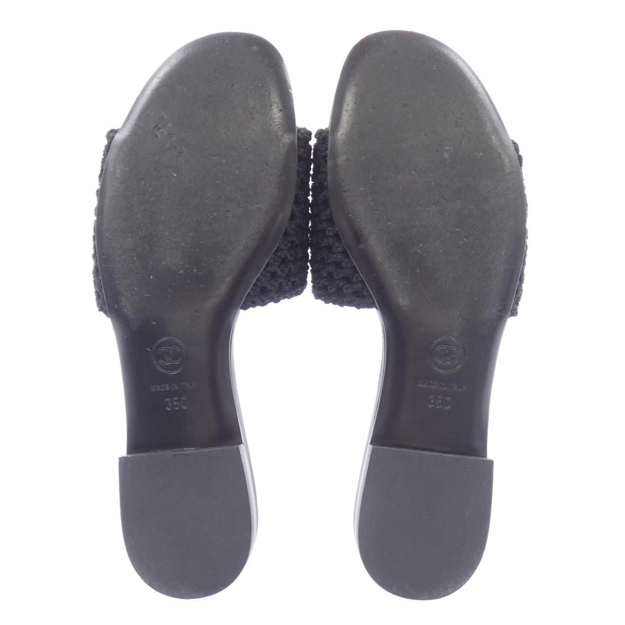 Chanel Sandals Black — view 4