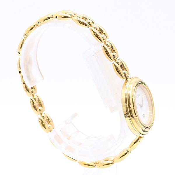 Gucci 11 12 Quartz Change Bezel White Dial Watch — view 3