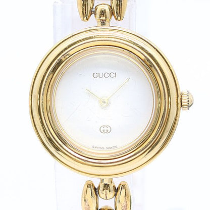 Gucci 11 12 Quartz Change Bezel White Dial Watch — view 2