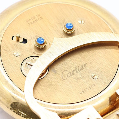 Cartier Travel Clock Quartz White Dial Table — view 5