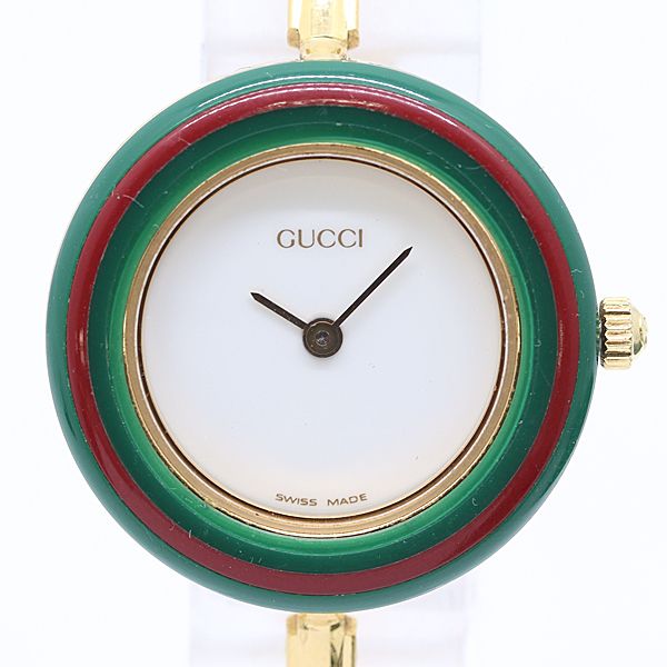 Gucci Change Bezel 11 12.2 Quartz White Dial Watch — view 2