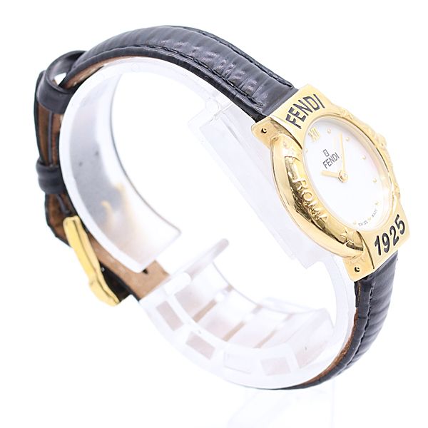 Fendi Quartz White Shell Dial Watch — view 2
