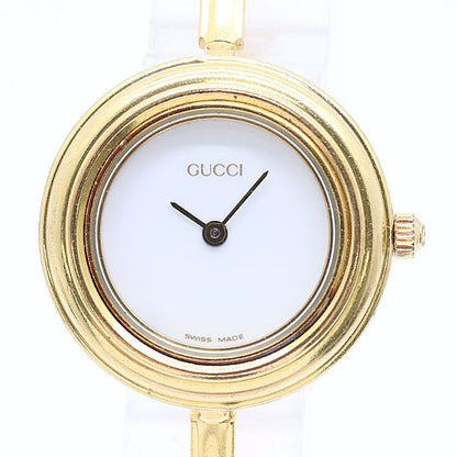 Gucci And Change Bezel 11 12.2 Quartz White Dial Watch — view 2